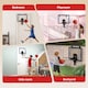image 9 of Dekko Mini Basketball Hoop Over Door Indoor Sport Backboard Auto Scoring