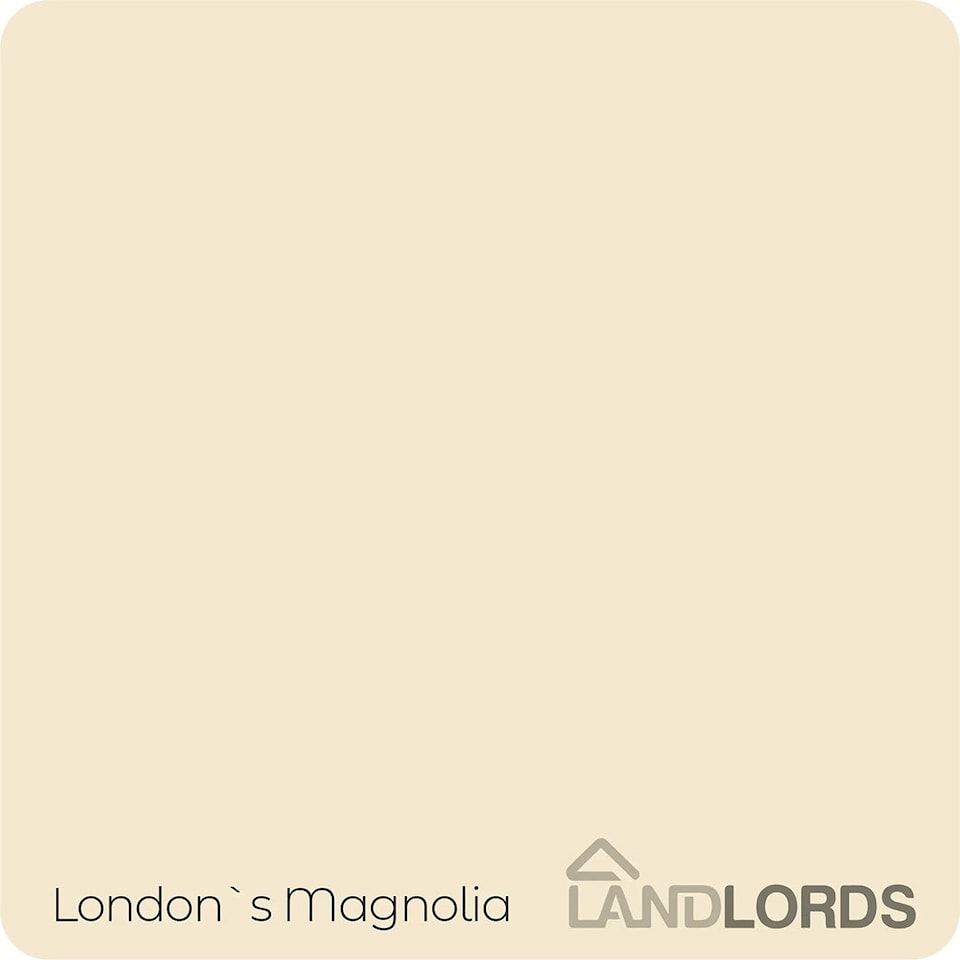 image 1 of Landlords Paint - One Coat Paint - Quick Coverage Interior Walls & Ceilings - London's Magnolia - 1L