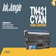 image 5 of 2x Compatible Brother TN421 Cyan Toner Cartridges