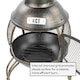 image 3 of KCT Classical Chiminea Outdoor Garden Log Burner for BBQs Camping