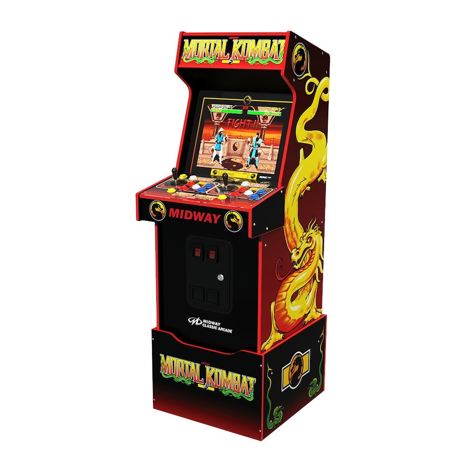 image 1 of Arcade1Up Mortal Kombat Midway Legacy 14-in-1 Wifi Enabled Arcade Machine Multi