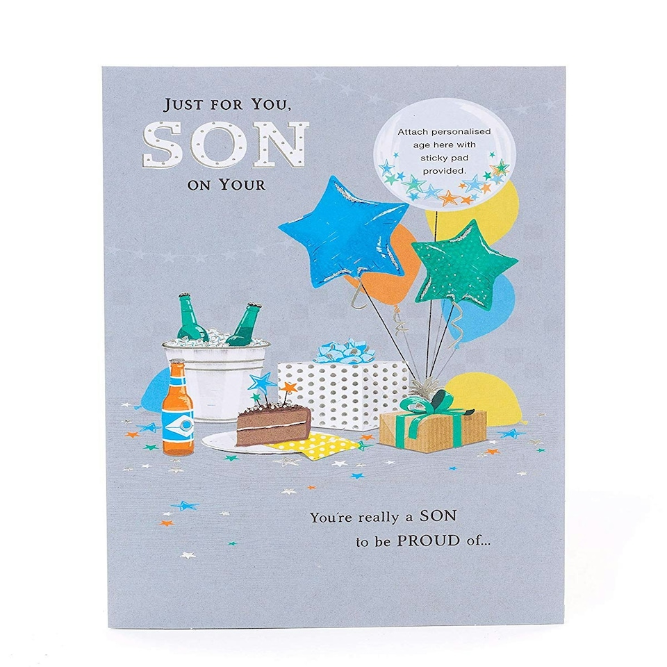 image 1 of Son Birthday Card