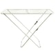 image 1 of Home Vida Winged Airer Freestanding Metal Folding Clothes Drying Rack