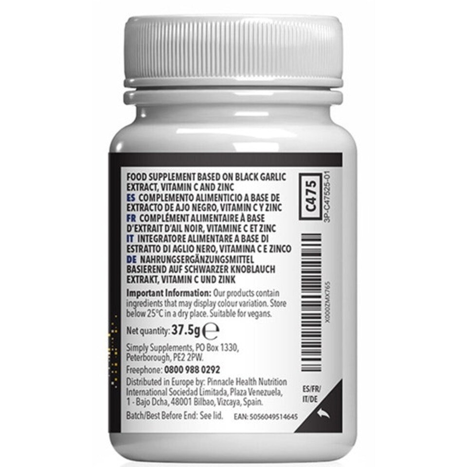 image 1 of ImmunoBoost with Black Garlic - 60 Tablets