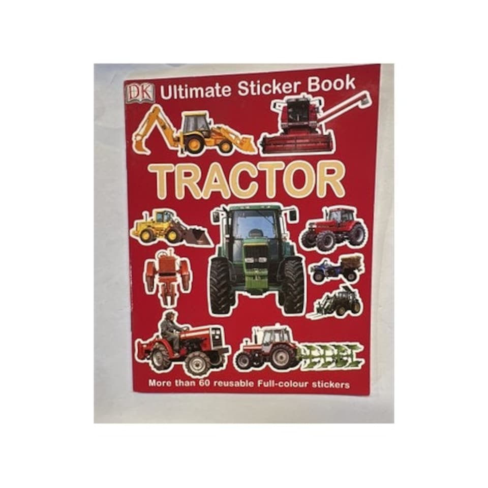 Ultimate Tractor Stickers - Multicoloured - One Size