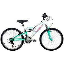 Basis Vogue Junior Full Suspension Mountain Bike 24In Wheel