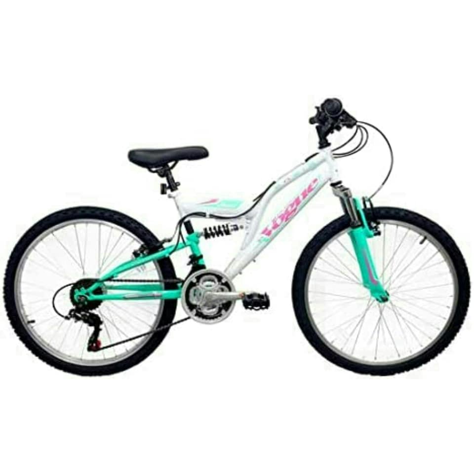 Basis Vogue Junior Full Suspension Mountain Bike 24In Wheel