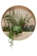 image 1 of Interiors by Premier Mixed Succulents In Wood Wall Planter, Faux Succulents In Round Wooden Frame, Farmhouse Wall Art | Cream
