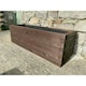 image 3 of Norfolk Planter (Painted Wooden Planter - Choice of Colours Available) - L210 x W40 x H60 cm | Brown