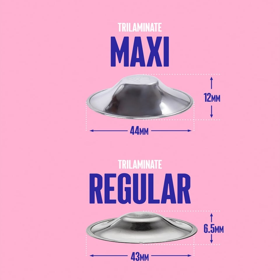 image 1 of Pippeta Silver Nip Cups Trilaminate - Regular
