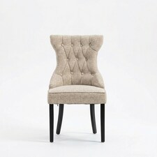 Lurano Fabric Dining Chairs - Set of 2