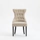 image 1 of Lurano Fabric Dining Chairs - Set of 2