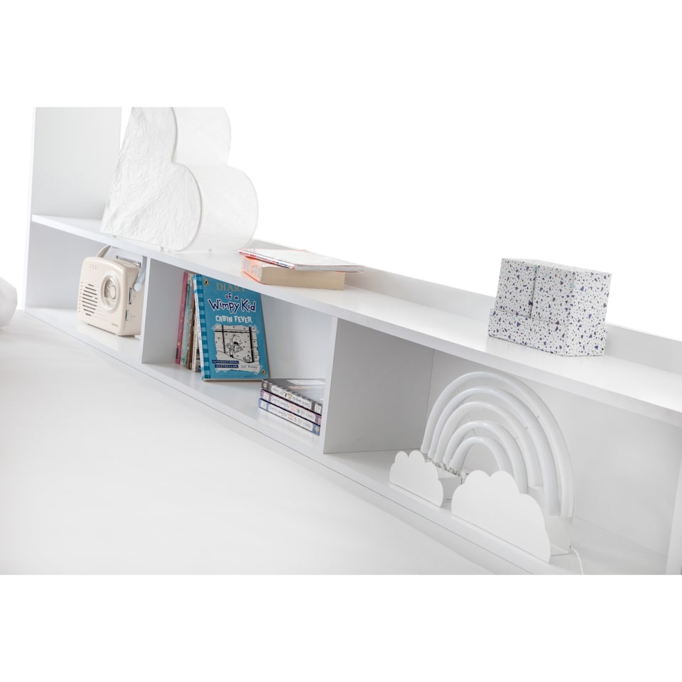 image 1 of Orion Triple Sleeper Bunk Bed - White, Single/Small Double