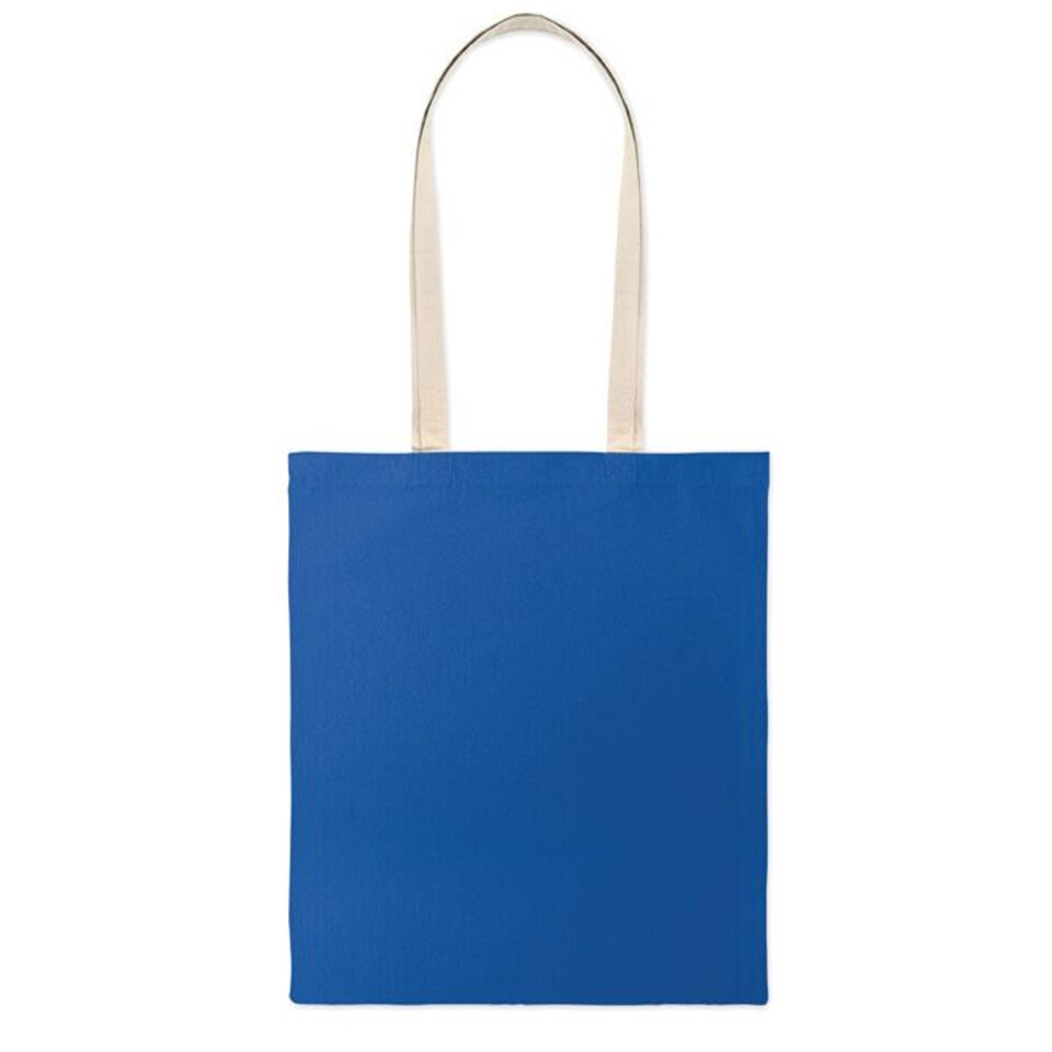 image 1 of MidOcean Zevra Colour Cotton Shopper Bag | Blue | Royal Blue | 1