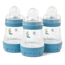 MAM Easy Start Anti-Colic Bottle Blue 160ml 3Pk