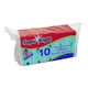 image 1 of Super Bright Non Scratch Handgrip Scourers 10Pk Utensil Cleaner Stain Remover