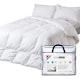image 1 of Homescapes Duck Feather and Down 13.5 Tog Duvet for Winter, Single