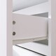 image 8 of HOMCOM Bedroom Chest of Drawers, 4 Drawers Dresser, Drawer Unit, White
