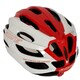 image 4 of AWE AweSprint In Mould Adult Bike Helmet White/Red 58-61cm Crash Guarantee* White | L