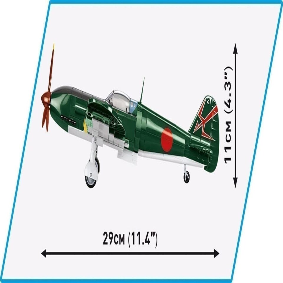 image 1 of Cobi - World War II - KAWASAJU JU-61-I HIEN (324 Pieces)