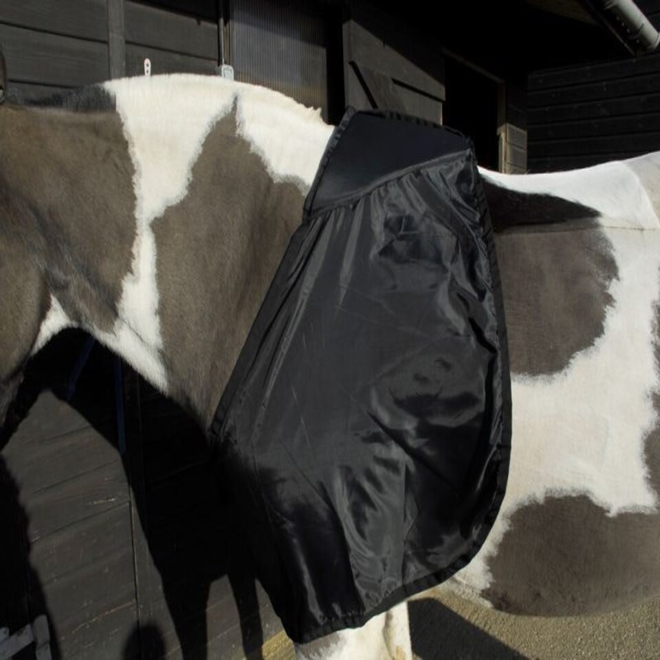 image 1 of Rhinegold Memory Foam Vest | Black | Size: Full
Colour: Black