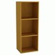 image 1 of 3-Tier Cube Shelving Unit Brown | Unit Colour: Beech