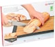 image 6 of Bamboo Wooden Cutting Board With Crumb Catcher Tray Bread Chopping Slicing Board | Multi