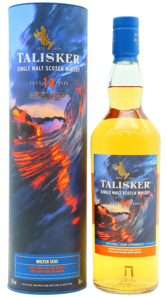 image 1 of Talisker - 2025 Special Release Single Malt Scotch 14 year old Whisky | Multi | maritime smoke, sea spray, and fiery spice | 1