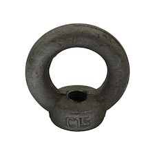 M56 Lifting Eye Nut - 56MM Self Colour Threaded Eyenut DIN582 11.5 Ton