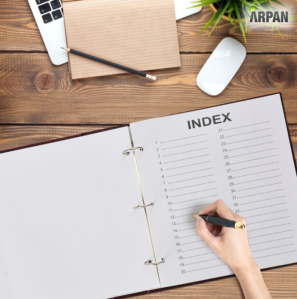 image 1 of ARPAN Extra-Large 3-Ring Binder Self Adhesive Photo Album – 20 Sheets / 40 Sides – Sticky Page Scrapbook Memory Album for Photos, Keepsakes & Special Occasions