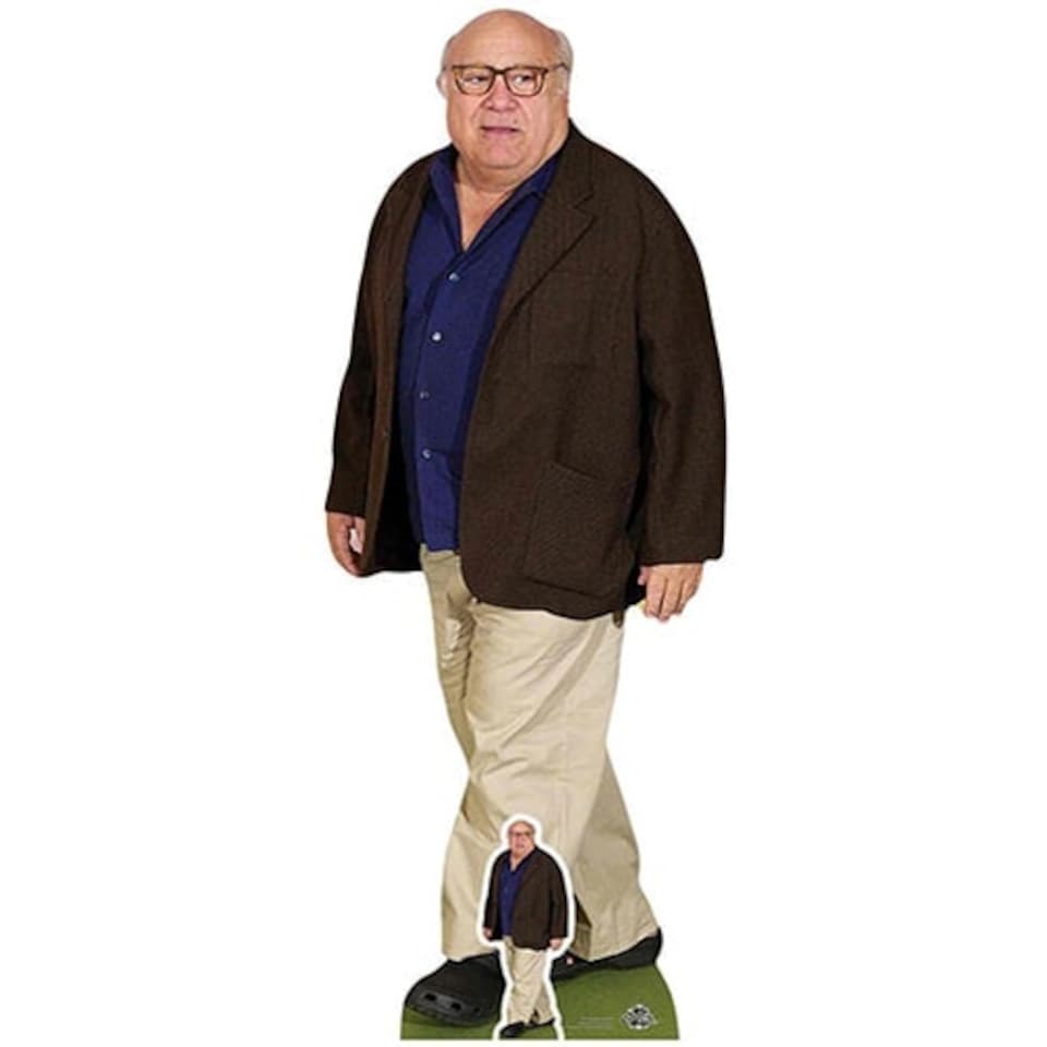 Danny DeVito Blue Shirt Lifesize Cardboard Cutout 148cm