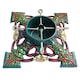 image 1 of Holly International Cast Iron Christmas Tree Stand for Real Trees up to 8ft - Trees & Bells