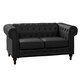 image 1 of Richland 2 Seat Sofa - Black
