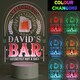 image 2 of Personalised LED Colour Changing Bar Sign