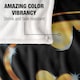image 3 of Batman Golden Logo Blanket - Multicoloured - One Size