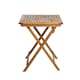 image 5 of Charles Bentley Wooden Square Foldable Table FSC Certified