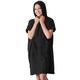 image 2 of Towel City Childrens/Kids Hooded Towel - Black - 3-5 Years Black