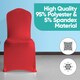 image 7 of Chair Cover Spandex Polyester Stretch, Flat Dining Slipcovers - 10pcs