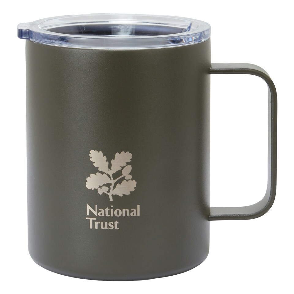 image 1 of Craghoppers National Trust Travel Mug - Woodland Green - One Size Brown