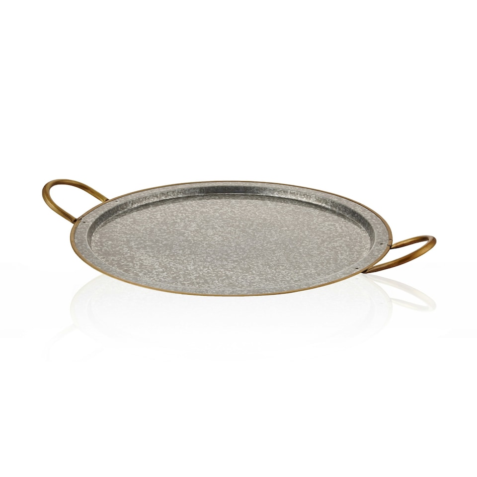 image 1 of Galvin Collection Round Serving Tray (51 x 40 cm)