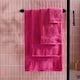 image 8 of OHS 4 x Luxury 100% Cotton 500GSM Bathroom Face Cloth Towel Blue | Denim Blue | Face cloth