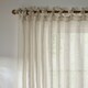 image 2 of Yard Nimbus Sheer Natural Tie Top Curtain Panel 290 x 250 cm Multi