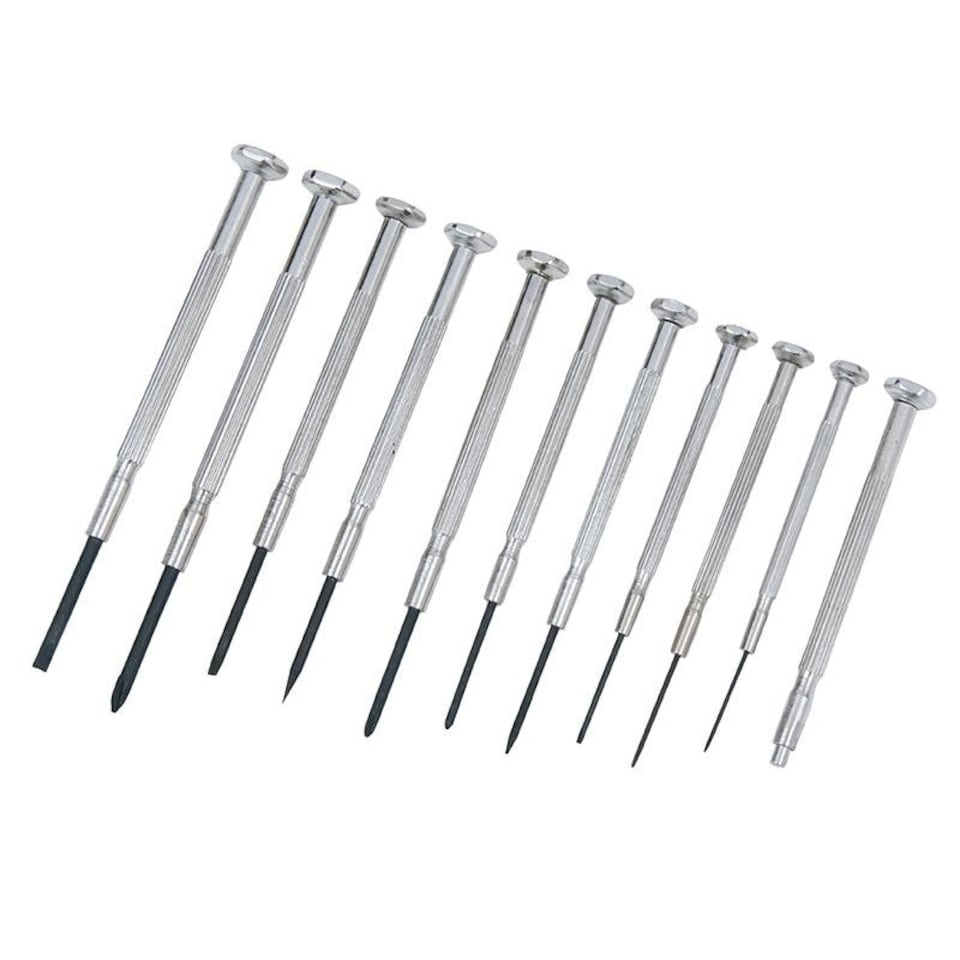 Bluespot Tools Precision Screwdriver Set, 11 Piece - Multi Colour - One Size