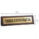 image 5 of Wooden Desk Sign - Chaos Coordinator