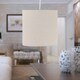 image 6 of Natural Linen 15.5cm Table Lamp Shade Brown