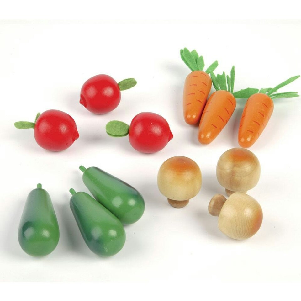 image 1 of Wooden Winter Vegetables