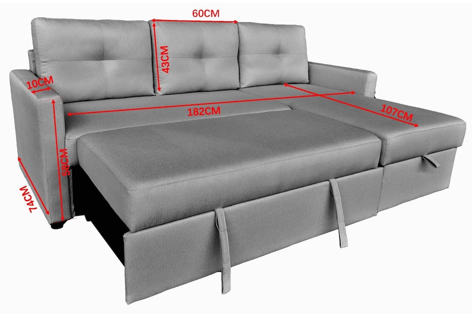 image 1 of The Savona 3 Seater Storage Sofa in Grey or Silver | Silver | One Size