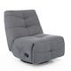 image 1 of Austin Swivel & Rocker Manual Fabric Recliner Chair Grey | Grey | Grey | One Size