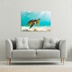image 2 of photo of Sea turtle in the Galapagos island (Canvas Print) 77 x 51 x 4cm