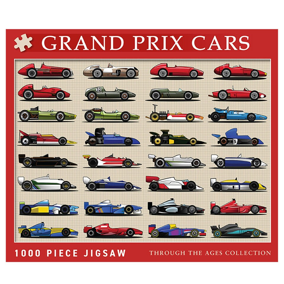 image 1 of Coach House Partners Grand Prix Racing Cars 1000 Piece Jigsaw